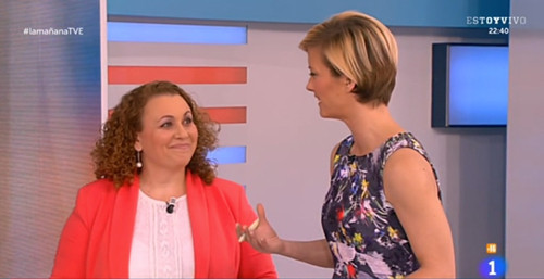 Sonia El Hakim en "Las Mañanas" de TVE