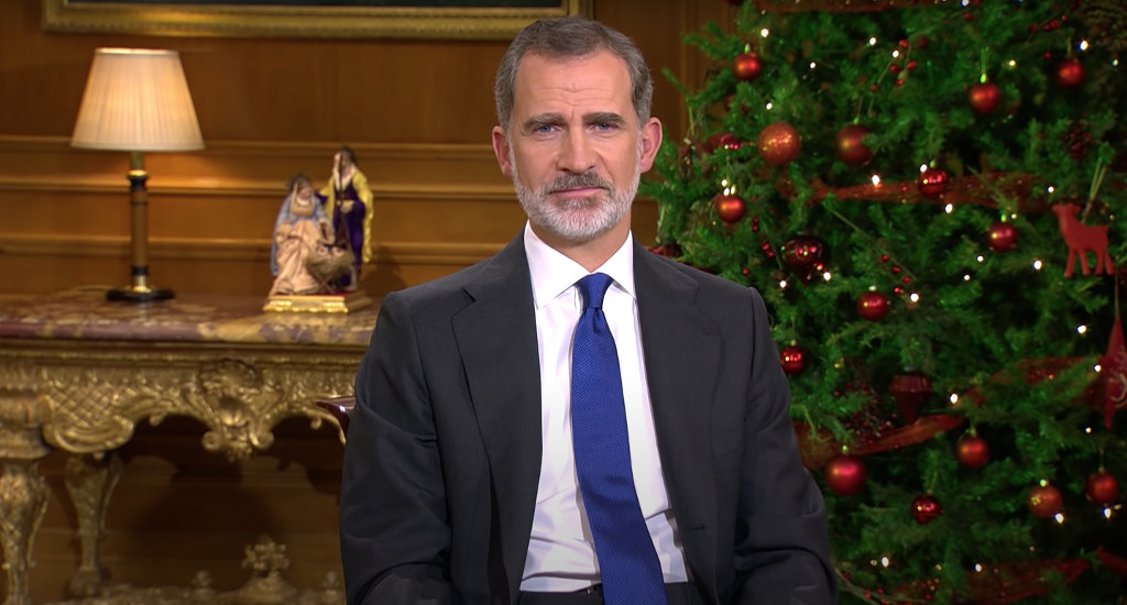 Discurso de Nochebuena de 2020 del rey Felipe VI